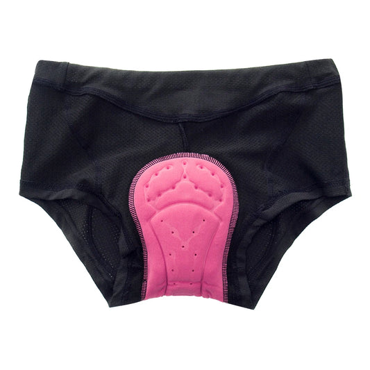 WOSAWE Cycling Undershorts Women's Bicycle Shorts 3D Gel Padded Cycling Shorts MTB Bike Underwear Breathable Bicycle Short Pants