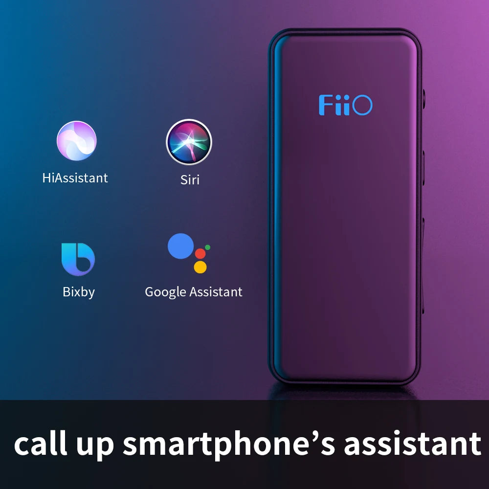 FiiO BTR3K AK4377A *2 Balanced Bluetooth 5.0 Amp USB DAC,support LDAC/aptX HD lossless HiFi Codecs,Hands-free Calling,2.5/3.5mm