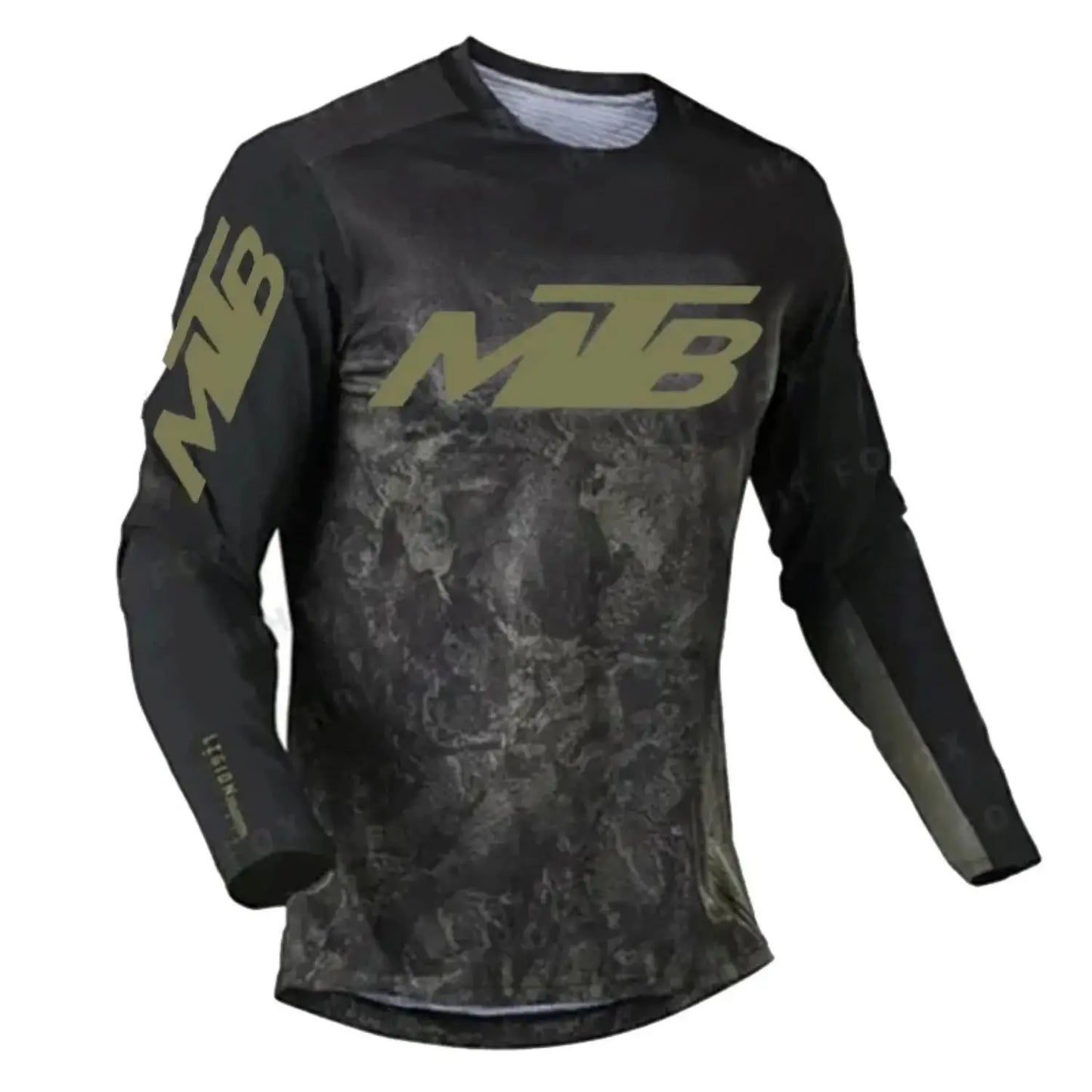 Motocross and Mountain Bike Endurance Racing Apparel Cycling T Shirt Men S Crew Neck Long Sleeved Top Mountain Bike Shirt PowerGlide Motors & Accessories