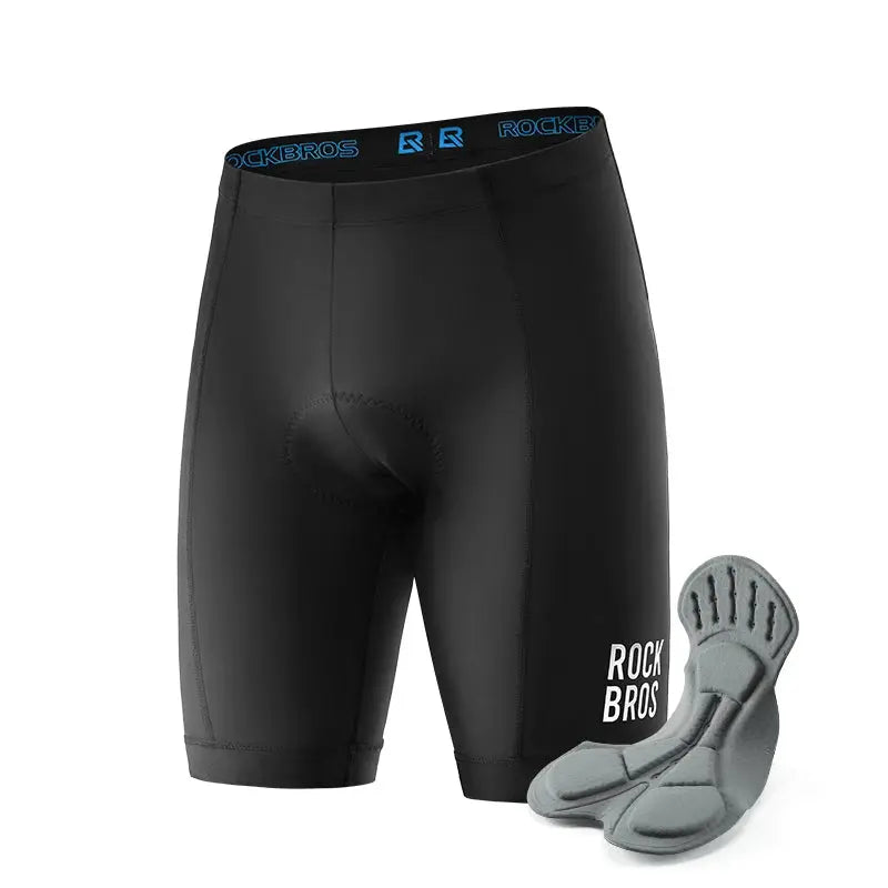 ROCKBROS Men's Cycling Shorts 3D Gel Pad Cycling Underwear Anti-Slip Breathable Bike Bicycle Liner Shorts Men MTB Road Riding PowerGlide Motors & Accessories