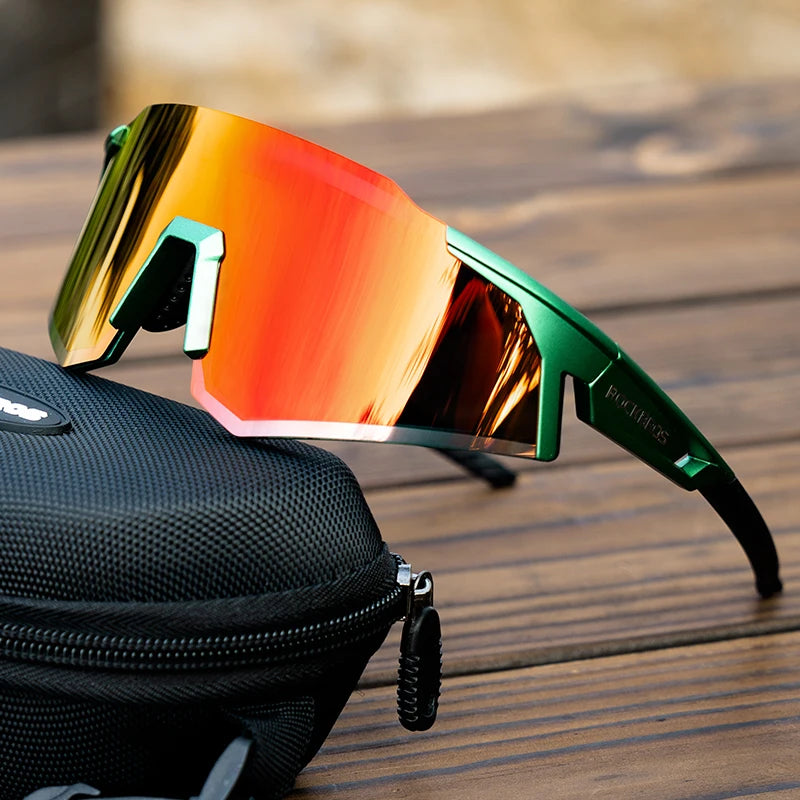 ROCKBROS Bicycle Glasses Photochromic / Polarized Lens Bike Sunglasses Eyewear Sun Protect Sports MTB Road Adult Cycling Glasses
