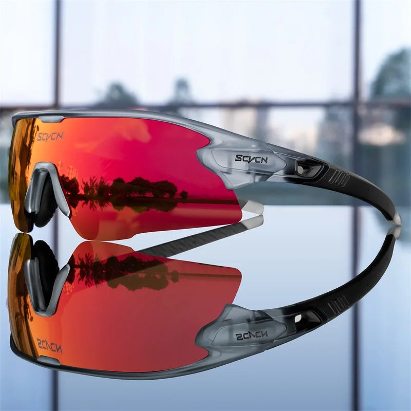 Polarized 3 Lens Men Women Fashion Cycling Fishing Sport Sunglasses 2025 MTB Road Bike Eyewear Motocross Goggles Bicycle Glasses