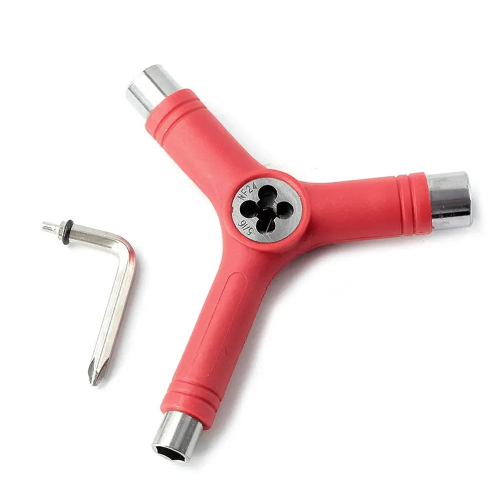 Multi-Function Skateboard Tools T Type Skate Scooter Skateboard Tools Kick Scooter Mini L Wrench Set Assemble Adjusting Tool Kit PowerGlide Motors & Accessories