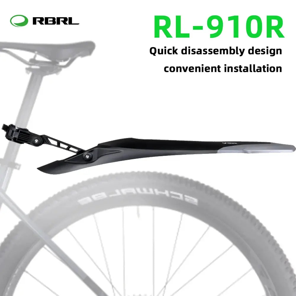 RBRL MTB Bicycle Mudguard Quick-Release Widen Bike Fender HIgh Quality PP Splash Proof Fender for 24-29 Cycling Profector PowerGlide Motors & Accessories