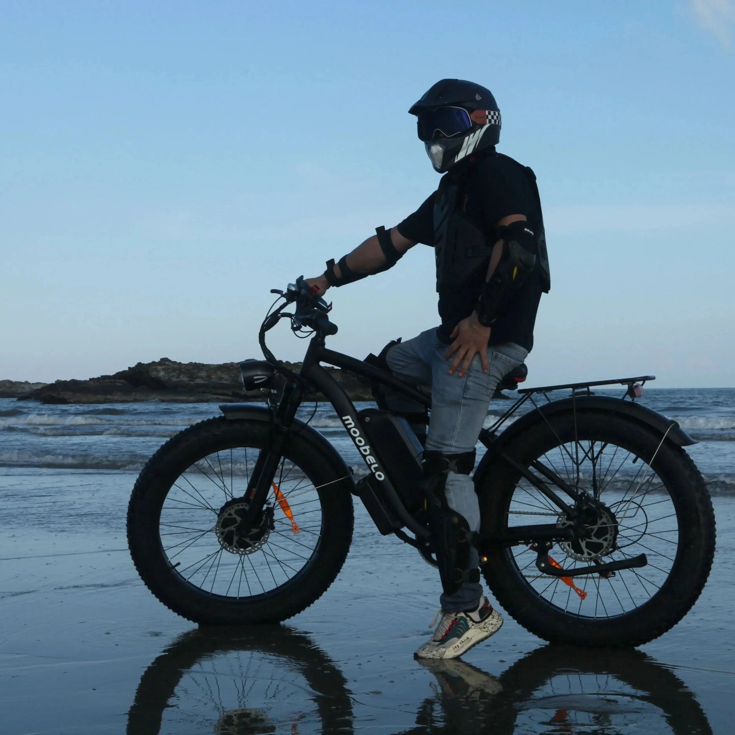 Moobelo M1 2000W Dual-Motor E-Bike 48V 22.4ah Fat Tires Full Suspension CE Certified US Warehouse Snow Beach Urban Riding Ebike PowerGlide Motors & Accessories
