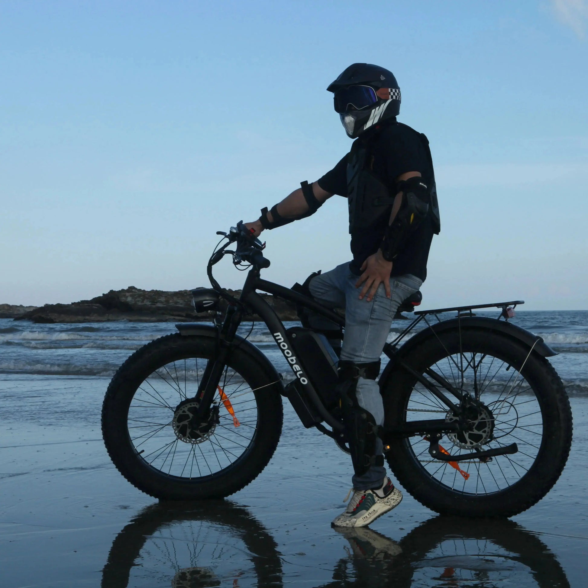 Moobelo M1 2000W Dual-Motor E-Bike 48V 22.4ah Fat Tires Full Suspension CE Certified US Warehouse Snow Beach Urban Riding Ebike PowerGlide Motors & Accessories