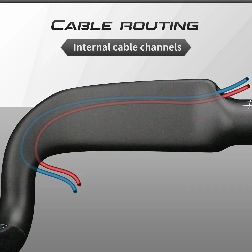 Gravel Bike Handlebar,Speed Carbon Road Handlebars,RXL SL,31.8mm,Inner Routing,Racing Bike Drop Bent Bar,458/478/498mm PowerGlide Motors & Accessories