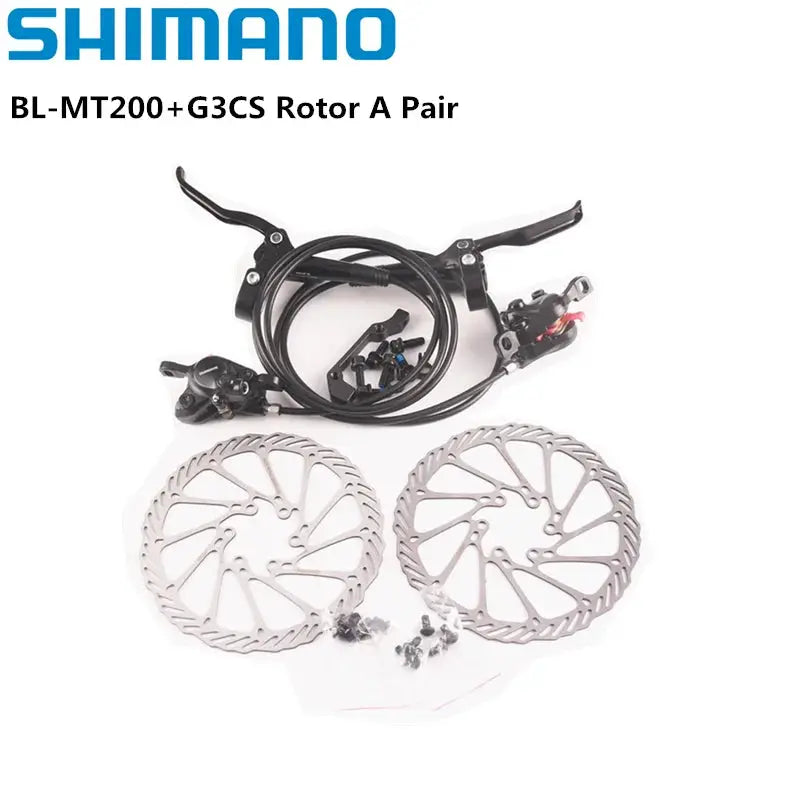 Shimano MT200 Brake BL BR MTB E-bike Hydraulic Disc Brake Bicycle Electric Bike Brake Left Front Right Rear Brake PowerGlide Motors & Accessories