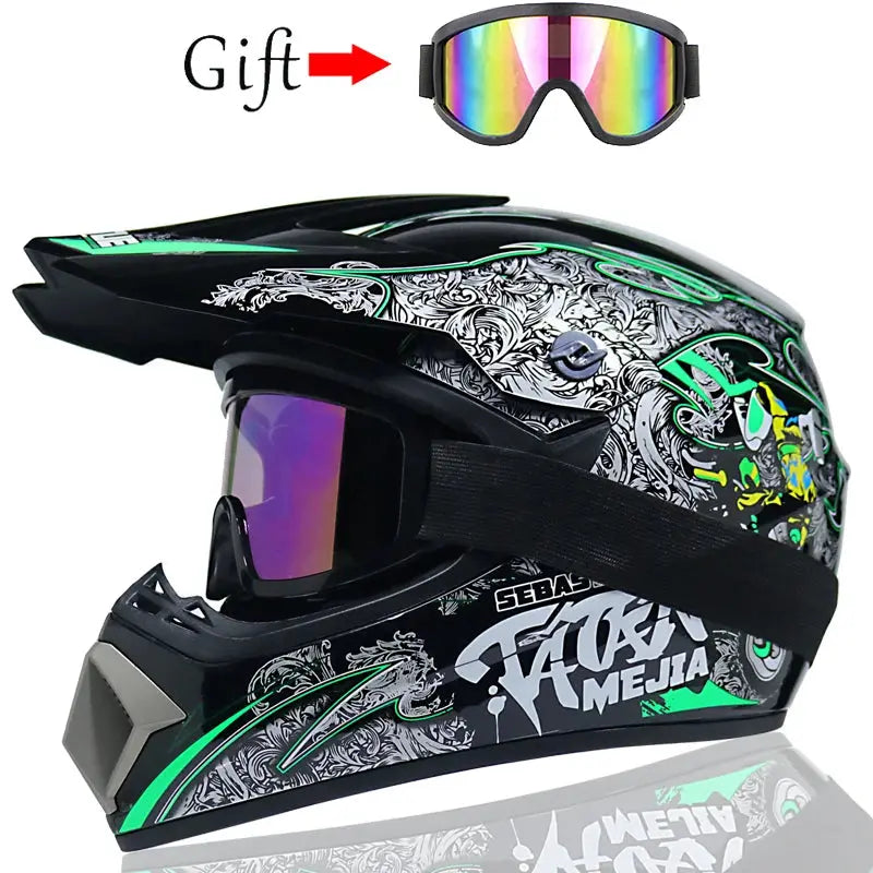 Motorcycle helmet children off-road helmet bike downhill AM DH cross helmet capacete motocross casco PowerGlide Motors & Accessories