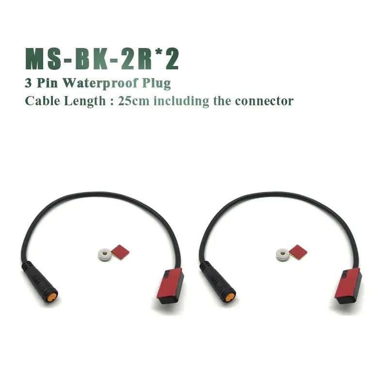 Electric Bike Brake Sensor Power Cut off e-bike Brake Hydraulic Brake 2 Pin 3 Pin Waterproof SM Connector Plug PowerGlide Motors & Accessories