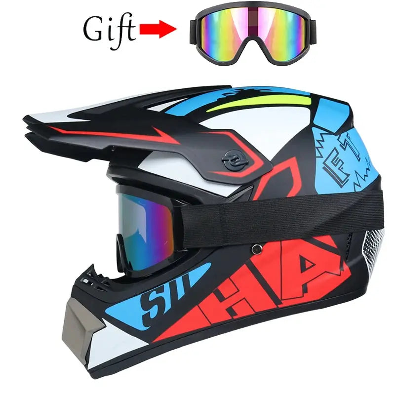Motorcycle helmet children off-road helmet bike downhill AM DH cross helmet capacete motocross casco PowerGlide Motors & Accessories