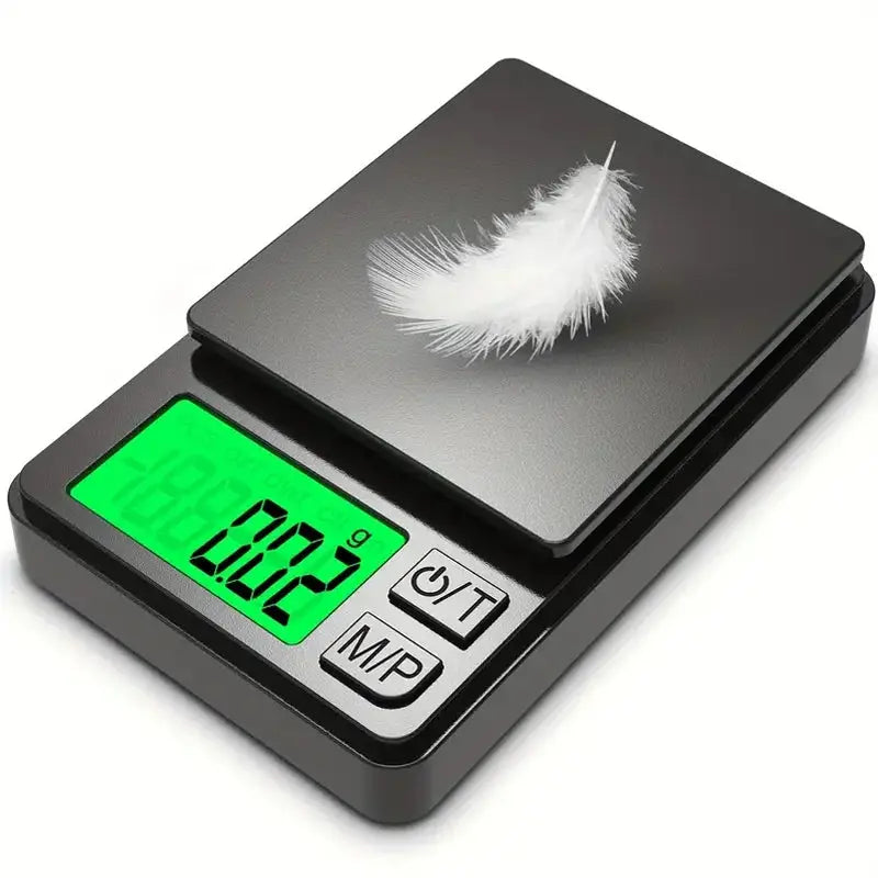 Precision Pocket Scale 1000g X 0.01g - Digital Gram, Food, Jewelry, Ounces/Grains Scale with Backlit LCD - Mini Scale for Travel PowerGlide Motors & Accessories