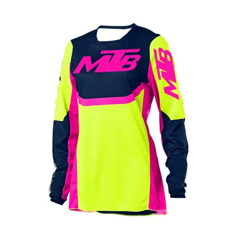 New Downhill Jerseys Mountain Bike MTB Shirts Offroad Motorcycle Jersey Motocross Quick Drying Long Sleeved Sportwear Clothing PowerGlide Motors & Accessories