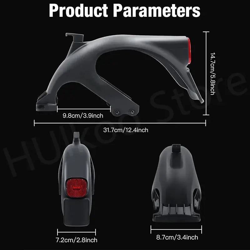 Original Mudguard for Ninebot By Segway Max G2 G65 Electric Scooter Rear Fender With Taillight Kickscooter Accessories PowerGlide Motors & Accessories