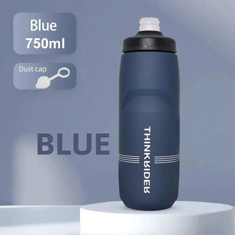ThinkRider 620ml/750ml Bicycle Bottle MTB Road Bike Water Bottle Outdoor Sports Plastic Portable Large Capacity Drink Cycling PowerGlide Motors & Accessories