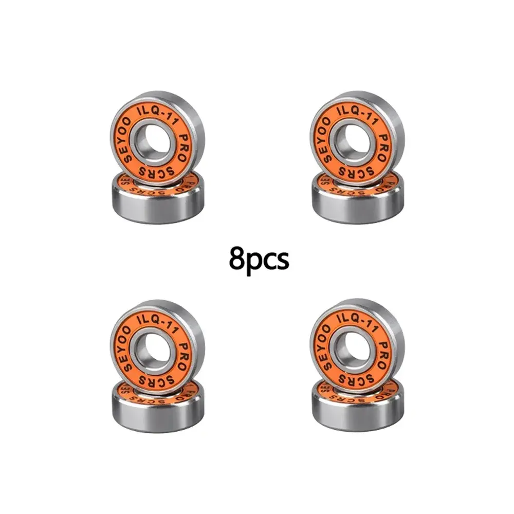 8PC bearings ILQ-11 high-speed bearings are suitable forskateboard long board inline roller skates and ice skates with low noise PowerGlide Motors & Accessories