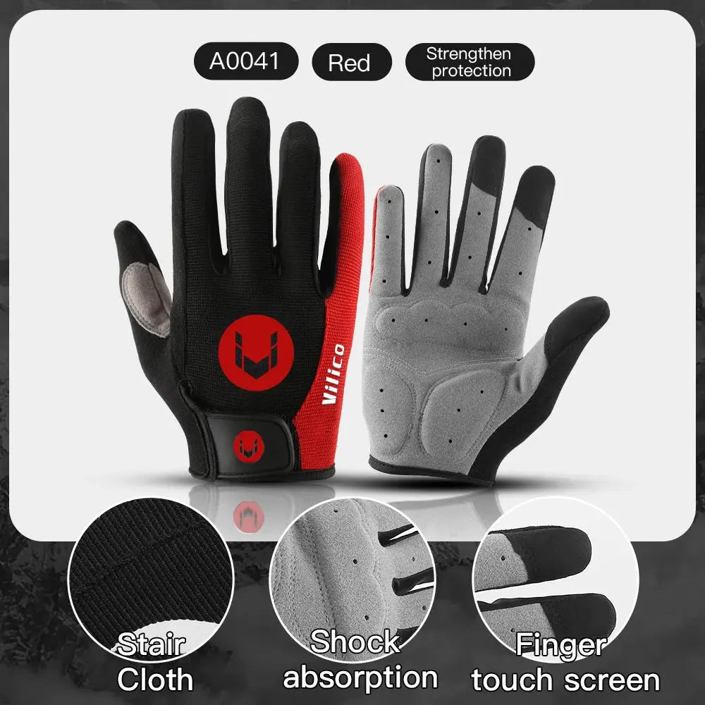 Sports Cycling Gloves Breathable Non-slip MTB Road Bike Gloves Touch Screen Men Women Outdoor Running Bicycle Gloves PowerGlide Motors & Accessories