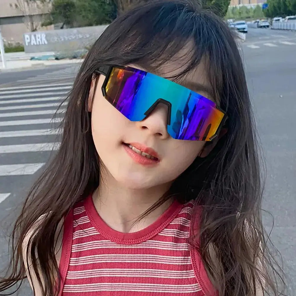 Children Outdoor Cycling Sunglasses Boys Girls MTB Driving Bike Glasses Sports Climbing Protective Glasses Bicycle UV400 Goggles PowerGlide Motors & Accessories