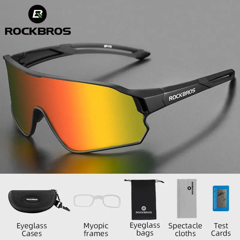 ROCKBROS Bike Glasses Polarized / Photochromic UV400 Sun Protection Sports Eyewear Bicycle Sunglasses MTB Road Cycling Glasses PowerGlide Motors & Accessories