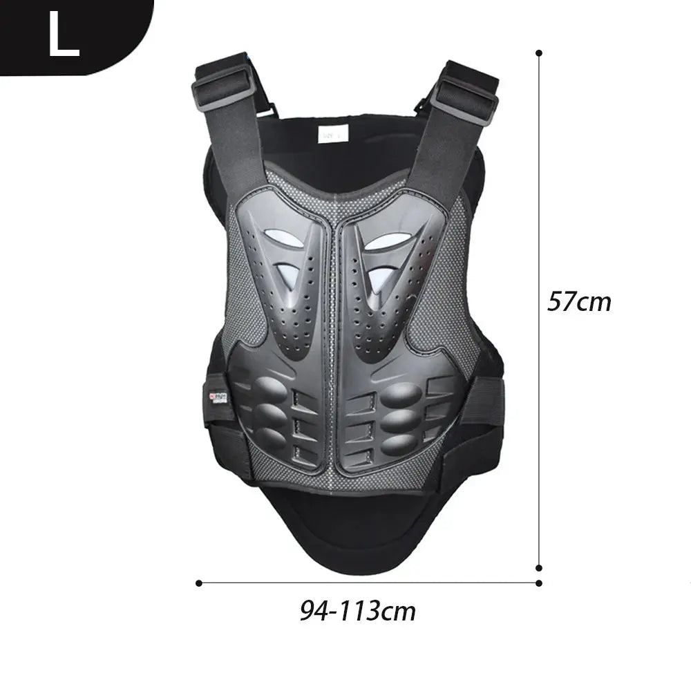Motorcycle Dirt Bike Body Armor Protective Gear Outdoor Driving Adult Chest Back Protection Vest For Motocross Skiing Skating PowerGlide Motors & Accessories