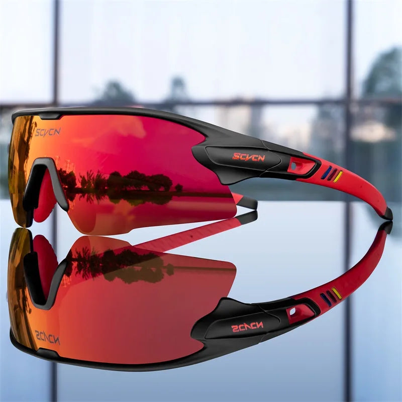 Polarized 3 Lens Men Women Cycling Fishing Sport Glasses Road Bike Racing Goggles Bicycle Running Driving Sunglasses MTB Eyewear