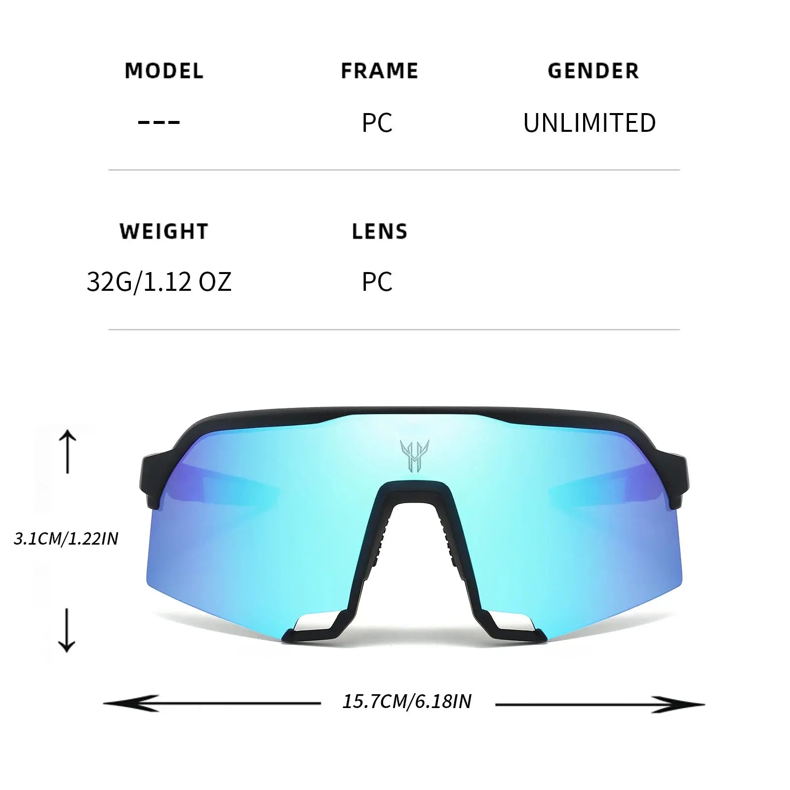 Brand New Stylish Sunglasses Men Women Baseball Cycling Glasses Outdoor Running Sport Eyewear UV400 MTB Bike Bicycle Goggles PowerGlide Motors & Accessories
