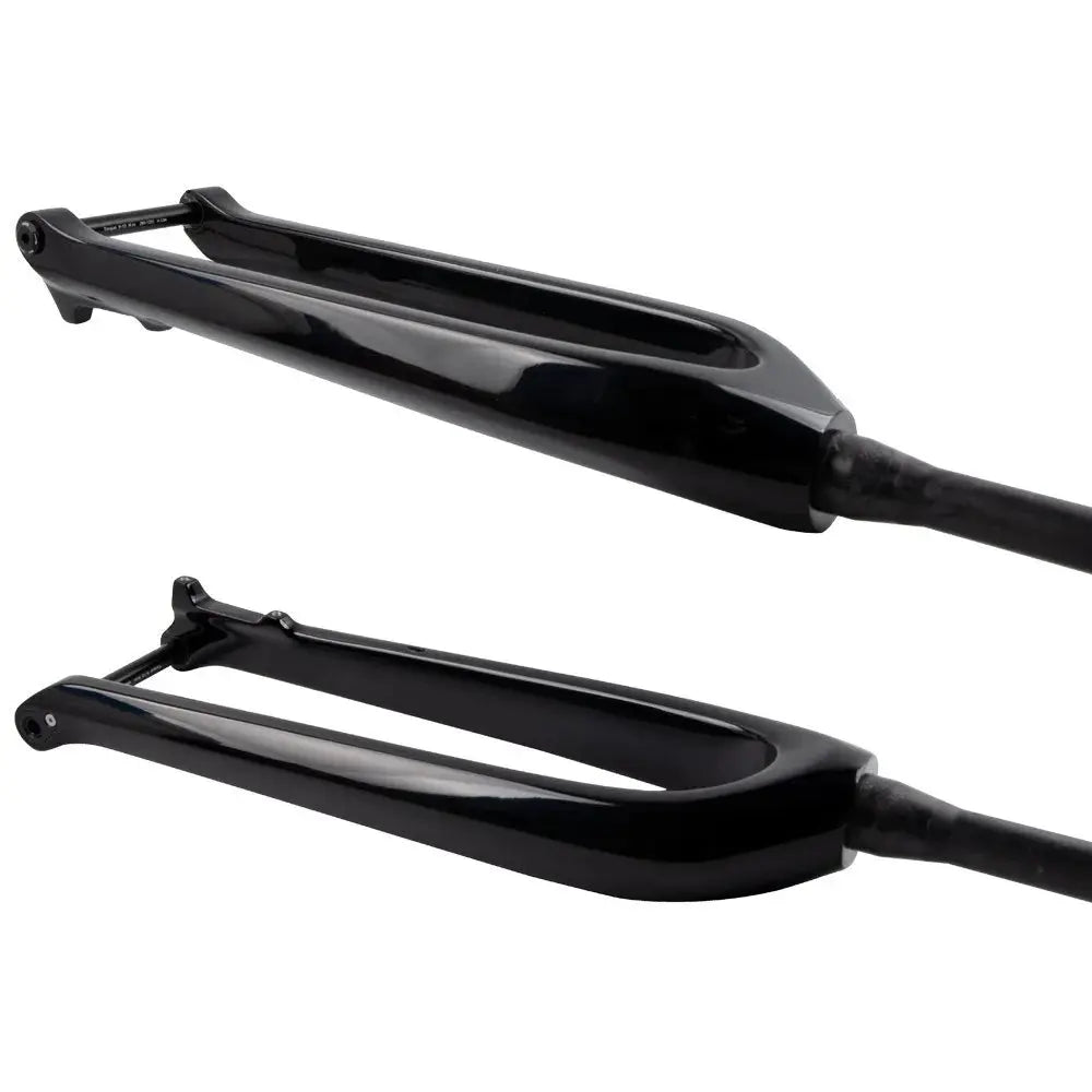 Full Carbon Fiber Mountain Bike Front Fork Tapered Tube Thru-Axle Straight Tube Lightweight Bike Parts for Mountain Bikes 29er PowerGlide Motors & Accessories