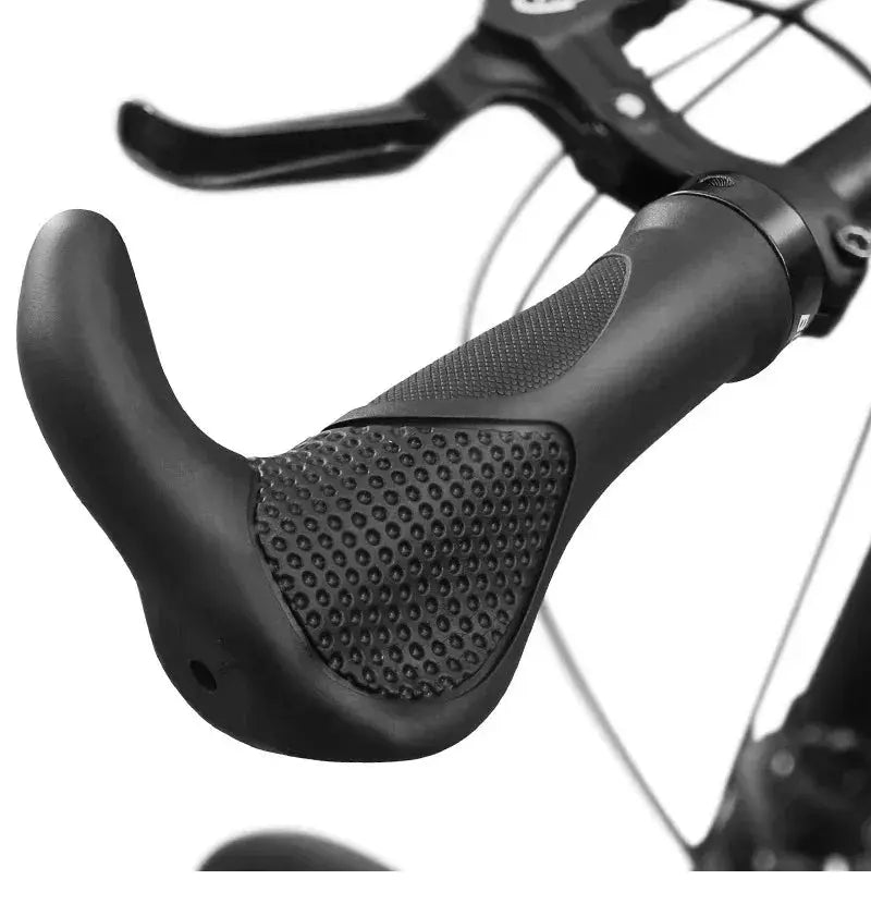 Bike Handlebar Grips Ergonomics with Extended Bar Non-slip Rubber Bike Grips Durable MTB Cuffs Bicycle Accessories PowerGlide Motors & Accessories
