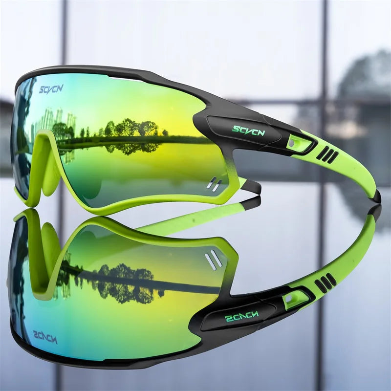 Polarized 3 Lens Men Women Cycling Fishing Sport Glasses Road Bike Racing Goggles Bicycle Running Driving Sunglasses MTB Eyewear