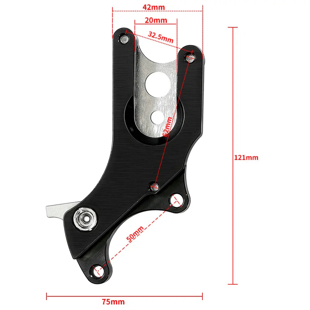Bike Disc Brake Adapter MTB Frame V Brake Mounting Converter Road Bicycle Rear Wheel Heavy Duty Conversion Accessories PowerGlide Motors & Accessories