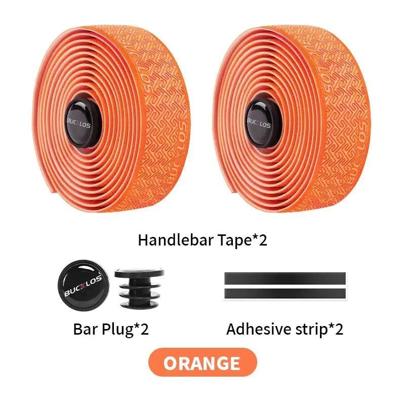 BUCKLOS Bicycle Handlebar Tapes Road Bicycle Handlebar Tape Anti-slip Waterproof Cycling Bar Wrap Road Bike Accessories PowerGlide Motors & Accessories