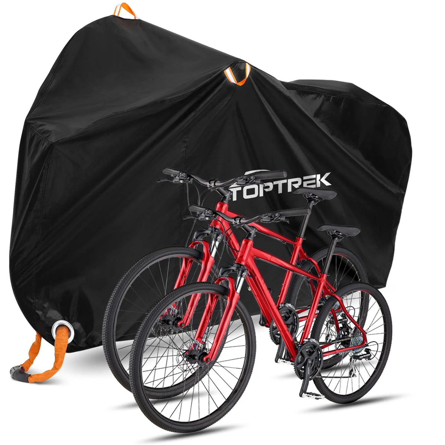 Toptrek Waterproof Bike Cover | 210T Oxford Fabric | All-Weather Protection