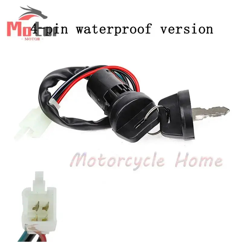 Electric Door Lock Power Supply Electric Door Lock Key Switch Universal Accessorie For Citycoco Electric Scooter PowerGlide Motors & Accessories