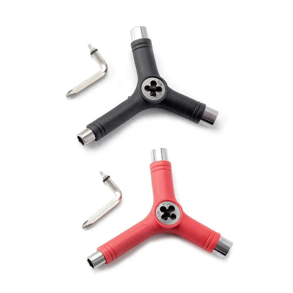 Multi-Function Skateboard Tools T Type Skate Scooter Skateboard Tools Kick Scooter Mini L Wrench Set Assemble Adjusting Tool Kit PowerGlide Motors & Accessories