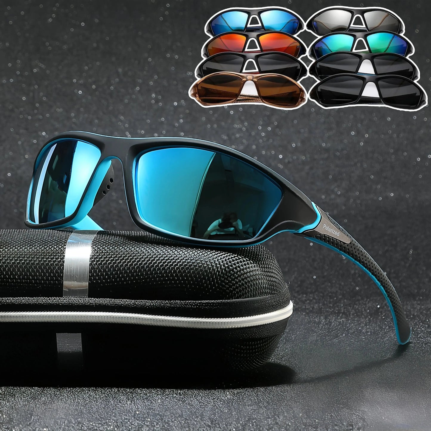 Fashion Sports Polarized Sunglasses Men Women Fishing Hiking Running Cycling Mountaineering Sport Man Sun Glasses UV400 Eyewear PowerGlide Motors & Accessories