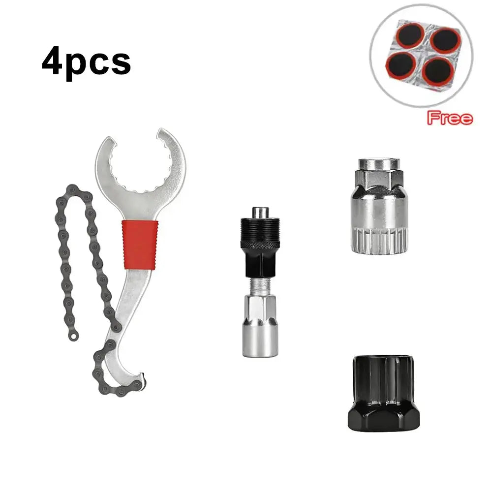 Bike Tool Kit Professional Bike Repair Tools with Cassette Remover Wrench Chain Breaker Cycling MTB Road Bike Maintenance Tool PowerGlide Motors & Accessories
