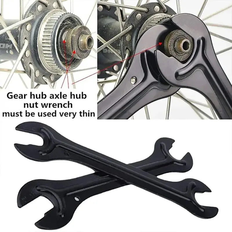 Bike Hub Cone Spanner 13/14/15/16mm Bicycle Front Fork Headset Wrench 30/32/36/40mm Portable Mountain Bike Repair Tools Accesory PowerGlide Motors & Accessories