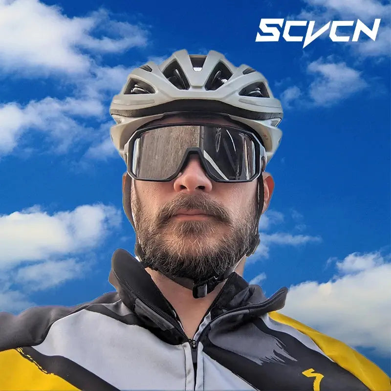 Photochromic Men's UV400 Cycling Sunglasses Women Sports Running Eyewear for Men Glasses Road Mountain Bike Bicycle Goggles PowerGlide Motors & Accessories