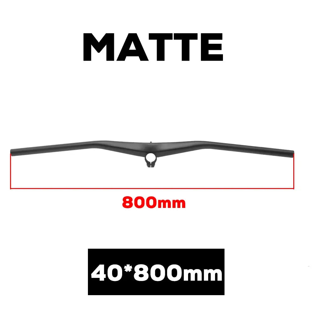 ULLICYC New Carbon One-shaped Integrated MTB Handlebar Bicycle Cockpit With Stem 40mm 50mm 60mm 70mm Supports computer mount PowerGlide Motors & Accessories