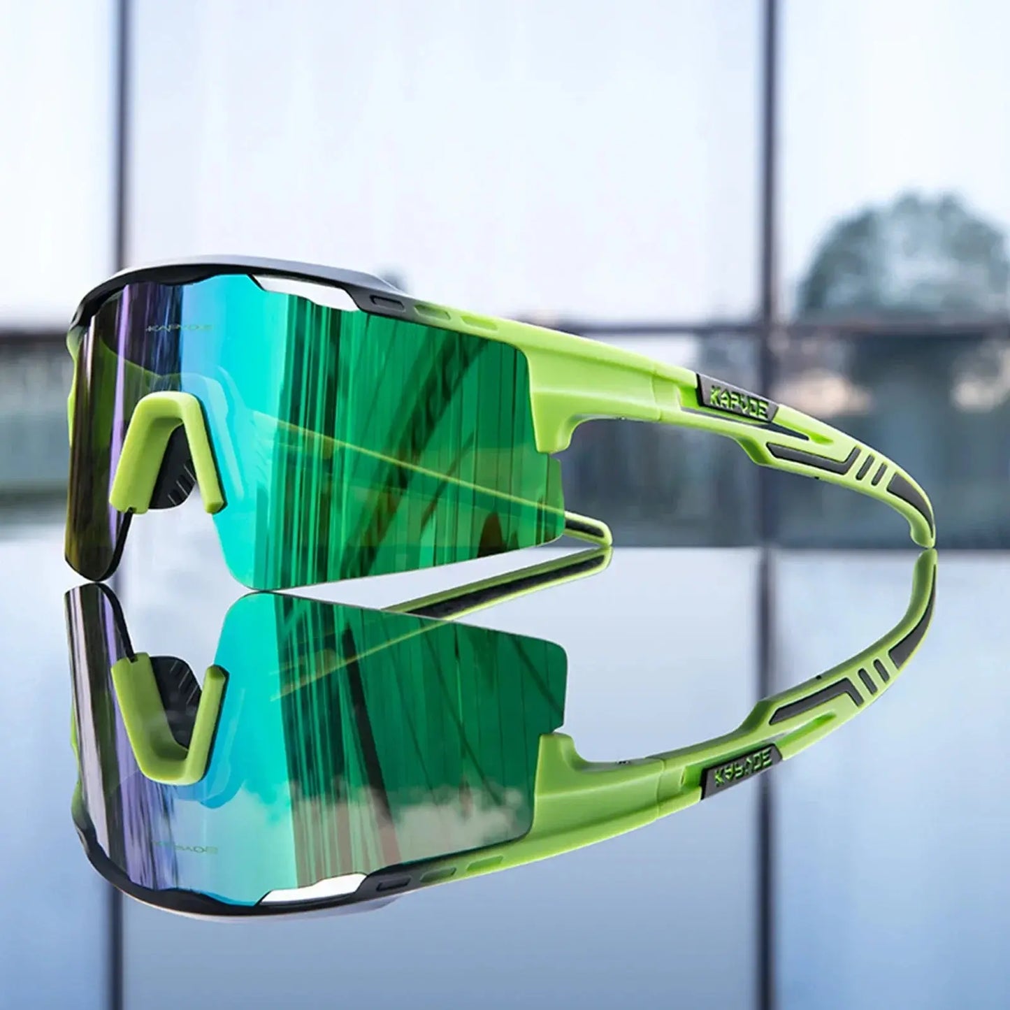 Kapvoe Photochromic Cycling Glasses MTB Riding Skating Sunglasses UV400 Polarized Fishing Goggles Man Woman Bike Bicycle Eyewear PowerGlide Motors & Accessories