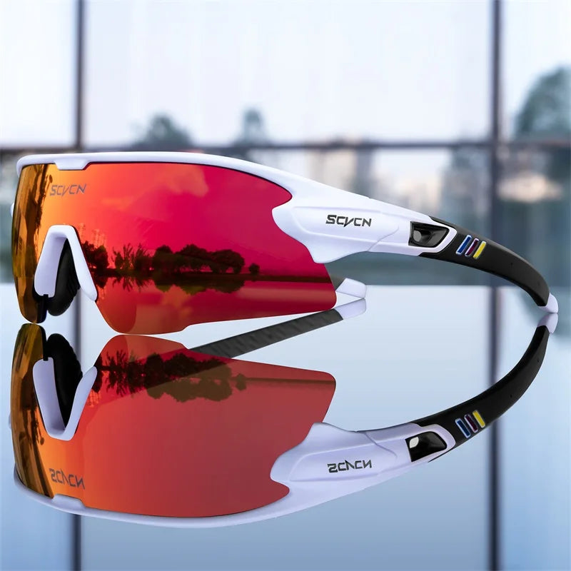 Polarized 3 Lens Men Women Cycling Fishing Sport Glasses Road Bike Racing Goggles Bicycle Running Driving Sunglasses MTB Eyewear