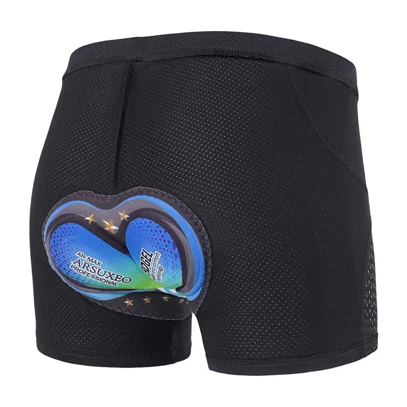 ARSUXEO Women's Cycling Underwear Cycling Shorts Bicycle MTB Shockproof Gel Padded Road Mountain Breathable Mesh Bike Underpants PowerGlide Motors & Accessories