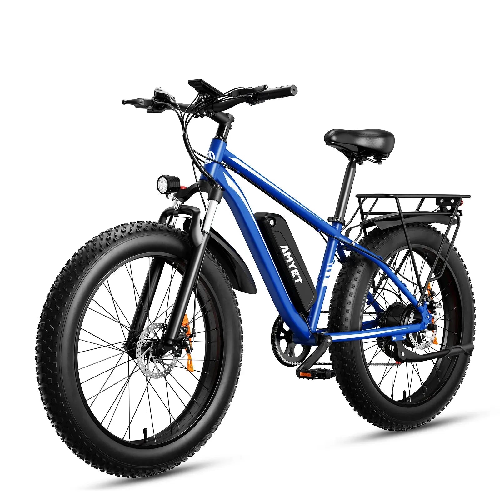 AMYET Electric Bike EB26 Adults Electric Bicycle Peak 1500W 48V 15AH e bike 26" Fat Tire Mountain Bike 31mph  Electric Dirt Bike PowerGlide Motors & Accessories