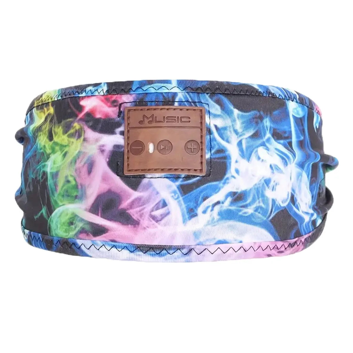 Butterfly Print Bluetooth Headband Sweatproof Sports Headset Workout Eye Mask Wireless for Sleep Workout Fit iPhone Android All