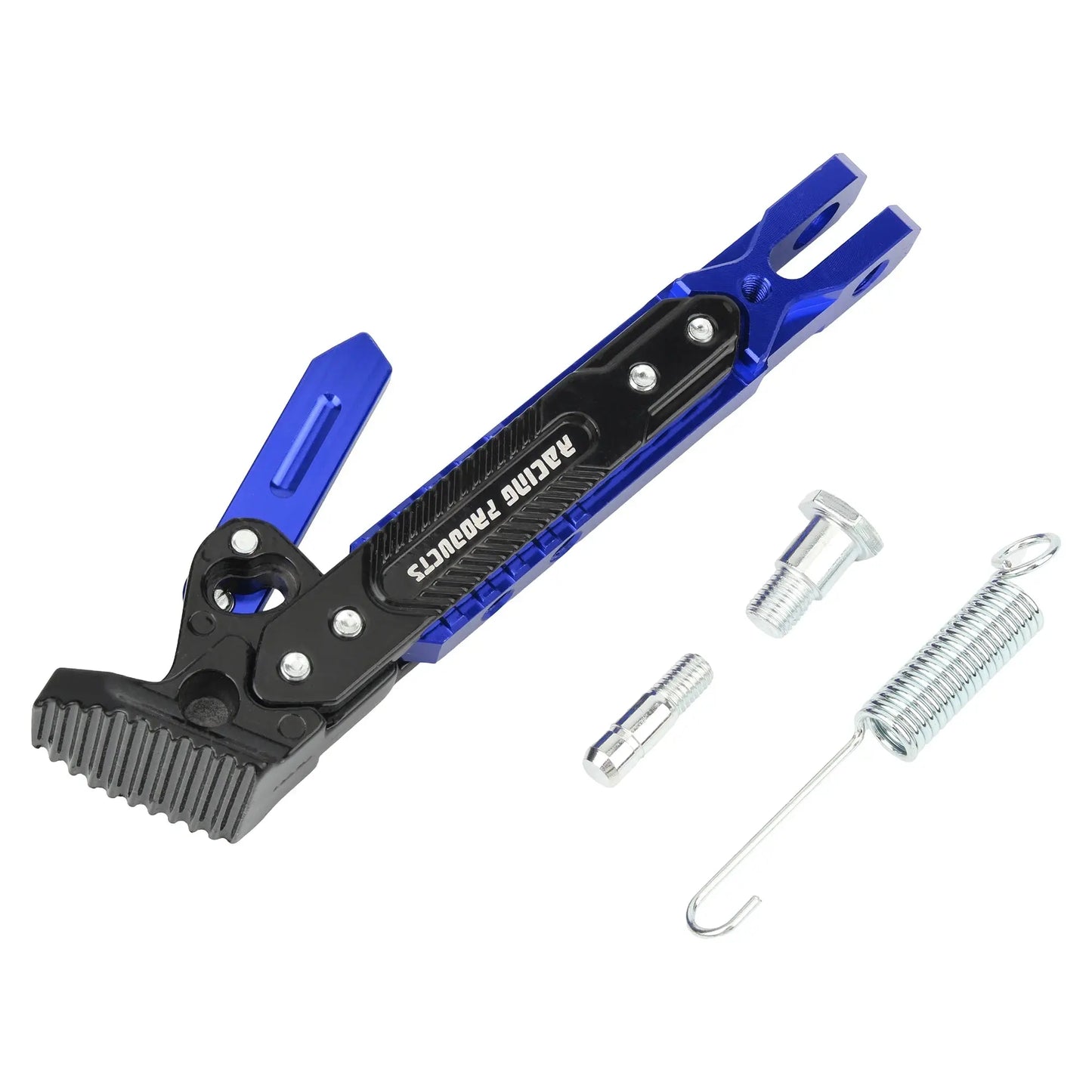 Universal Motorcycle Kickstand Telescopic Adjustable Metal Side Supports CNC Motorbike Scooters Parking Bracket Modified Parts PowerGlide Motors & Accessories