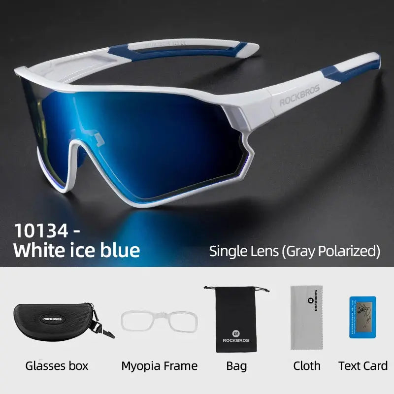 ROCKBROS Bike Glasses Polarized / Photochromic UV400 Sun Protection Sports Eyewear Bicycle Sunglasses MTB Road Cycling Glasses PowerGlide Motors & Accessories