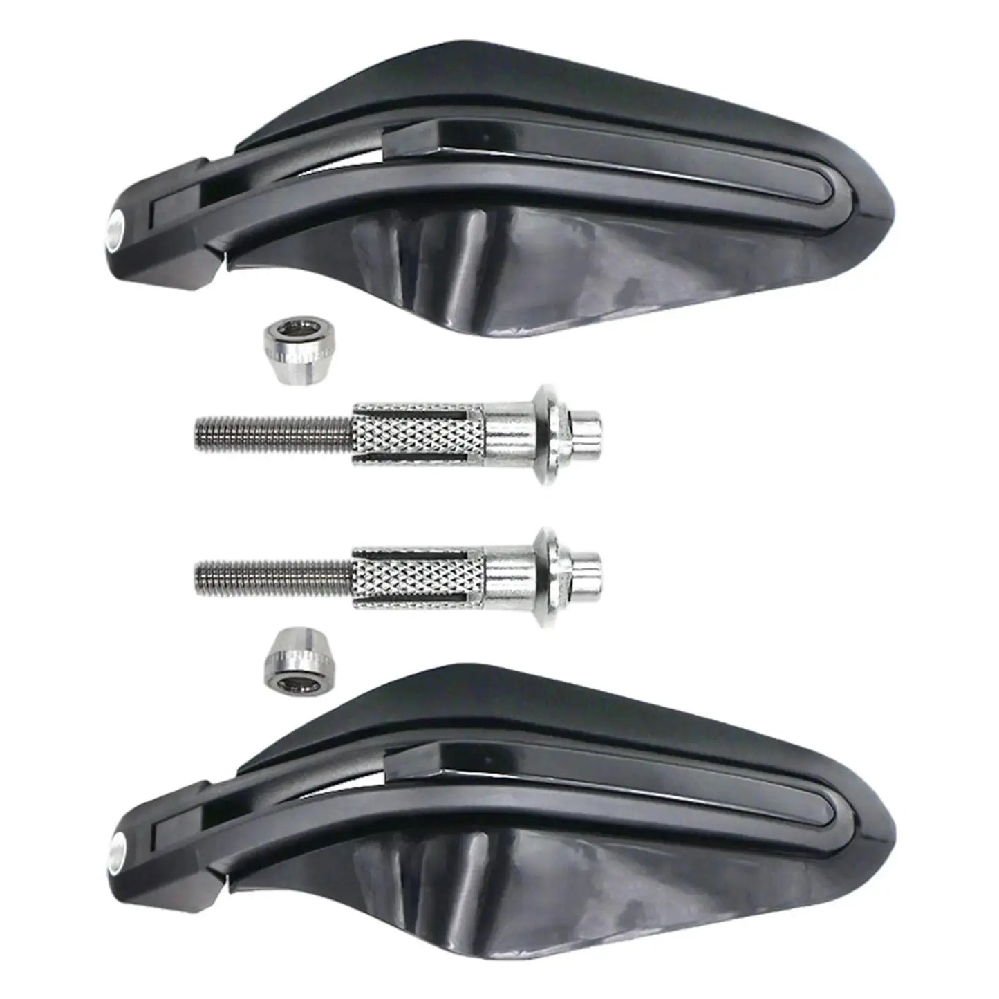 Motorcycle Handguards 1 Pair Windproof for Dirt Bike Motocross ATV Accessories Hand Protection Gear PowerGlide Motors & Accessories