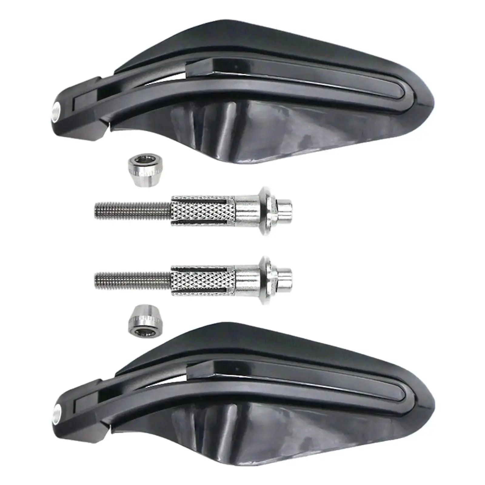 Motorcycle Handguards 1 Pair Windproof for Dirt Bike Motocross ATV Accessories Hand Protection Gear PowerGlide Motors & Accessories