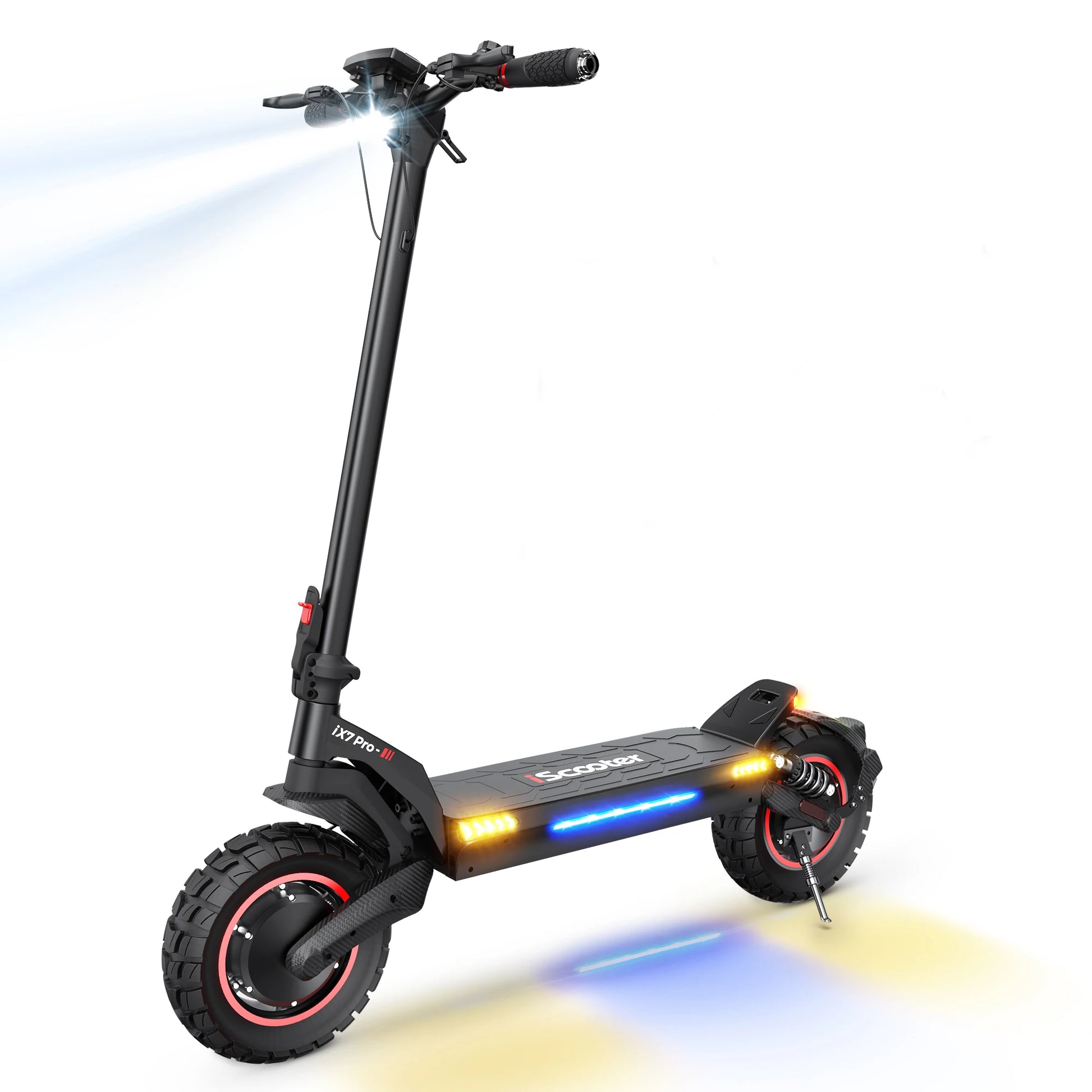 iScooter iX7 Pro Foldable Electric Kick Scooter High Speed 60 km/h 2000W 48V 17.5Ah Battery for Sports & Entertainment GUNAI EBIKE Store
