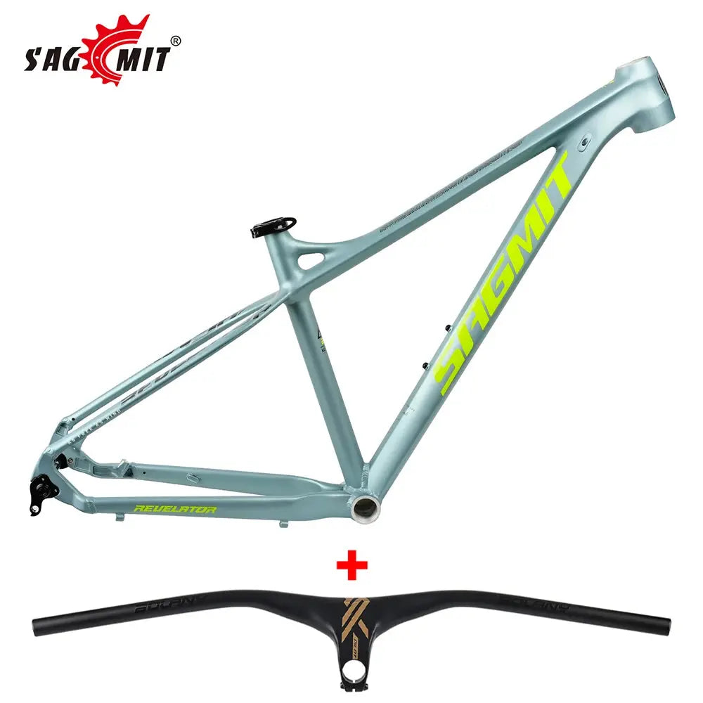 SAGMIT MTB Bike Frame Aluminum Alloy Thru Axle 29inch Mountain Bike 142x12mm Hardtail FrameInternal Cable Routing Disc Brake PowerGlide Motors & Accessories